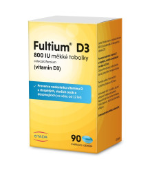 Fultium D3 800 IU 90 měkkých tobolek