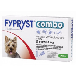 FYPRYST Combo spot-on pro psy 2-10 kg 0.67 ml