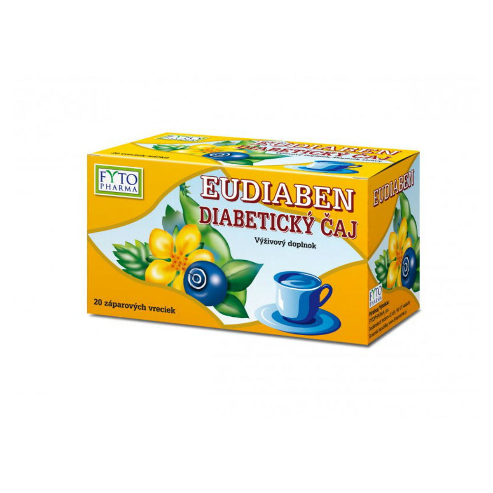 FYTOPHARMA Bylinný čaj pro diabetiky se skořicí 20x 1,5 g