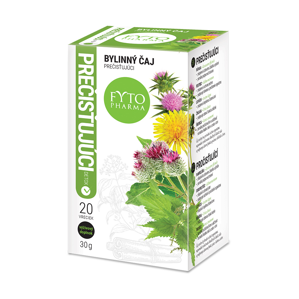 Fytopharma Bylinný čaj pročisťující 20x1,5 g