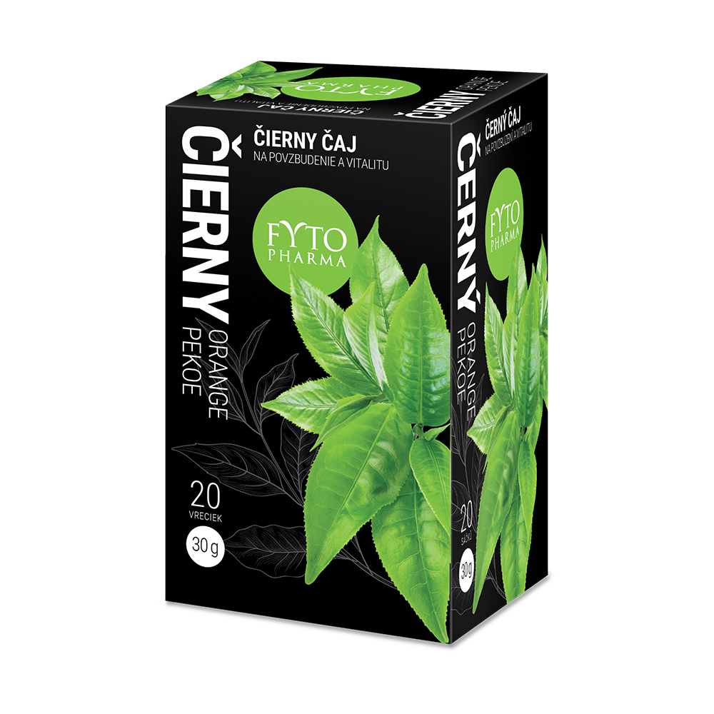 Fytopharma Černý čaj porcovaný 20x1,5 g