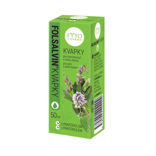 FYTOPHARMA Folsalvin® kapky pro péči o ústní dutinu 50 ml