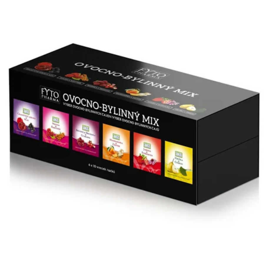FYTOPHARMA Ovocno-bylinný MIX čajů dárkový 60 x 2 g
