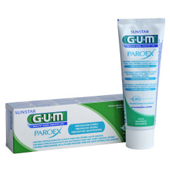 G.U.M PAROEX Gelová zubní pasta 0,06% CHX 75 ml