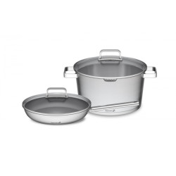 g21 Sada nádobí Gourmet Magic s cedníkem 4 díly, nerez