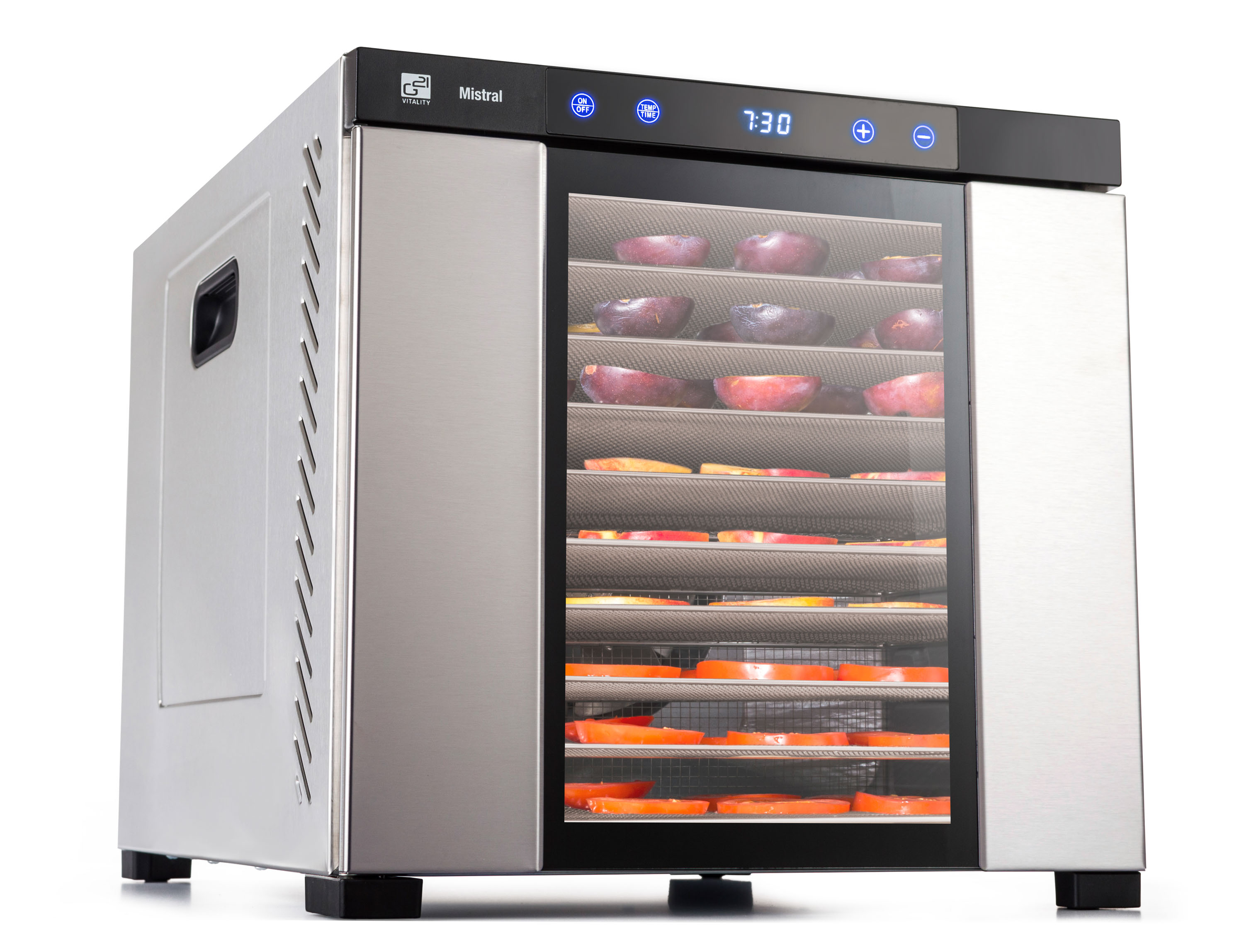 g21 Sušička ovoce Mistral nerez