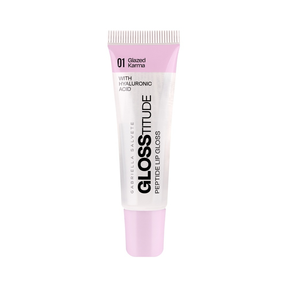 Gabriella Salvete Glosstitude Lipgloss 01 Glazed Karma lesk na rty 10 ml