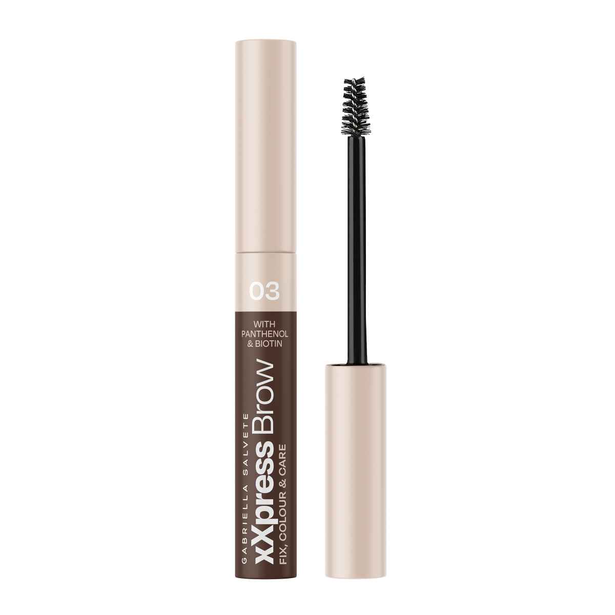 Gabriella Salvete Xxpress Eyebrow odstín 02 řasenka na obočí 6 ml