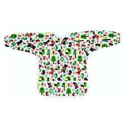 GaGa's pleny Bryndák s rukávy Lesní