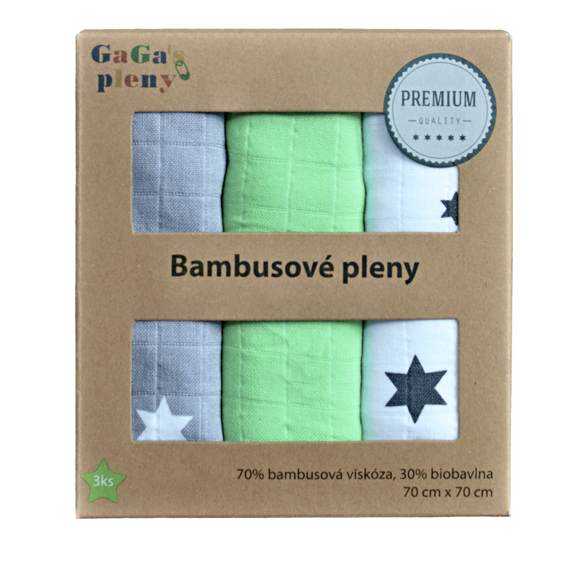 GaGa's pleny Mušelínové pleny Premium QUALITY