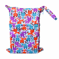 GaGa's pleny Nepromokavý pytel Barevné kočky