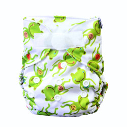 GaGa's pleny Novorozenecké svrchní kalhotky Žabky