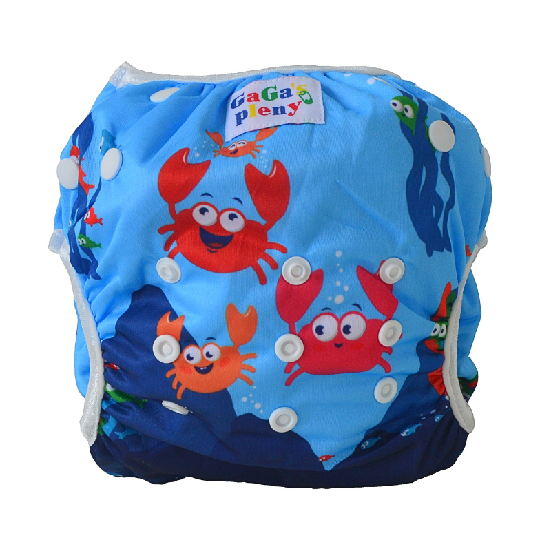 GaGa's pleny Plenkové plavky pro děti Krab XL