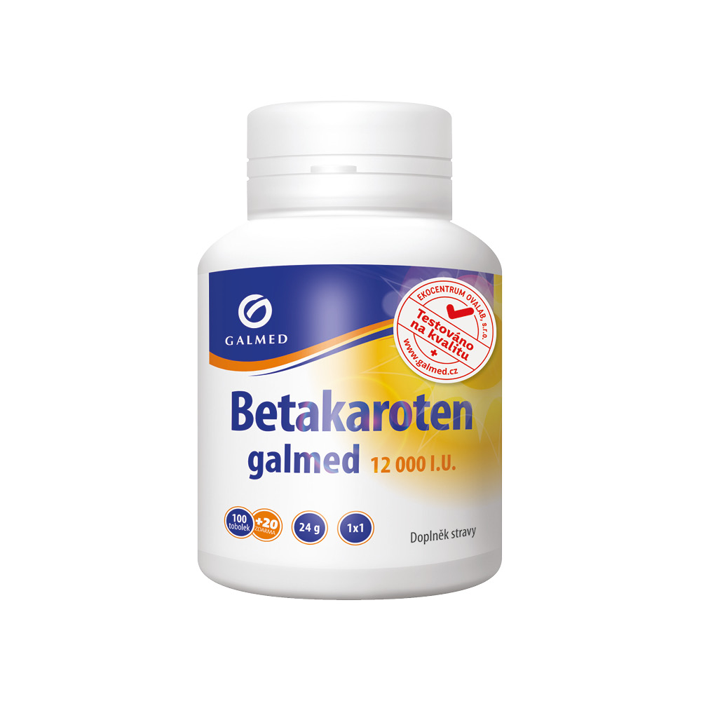 Galmed Betakaroten 12 000 I.U. 100+20 tobolek