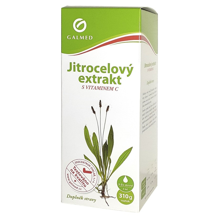 GALMED Jitrocelový sirup s vitamínem C 310 g