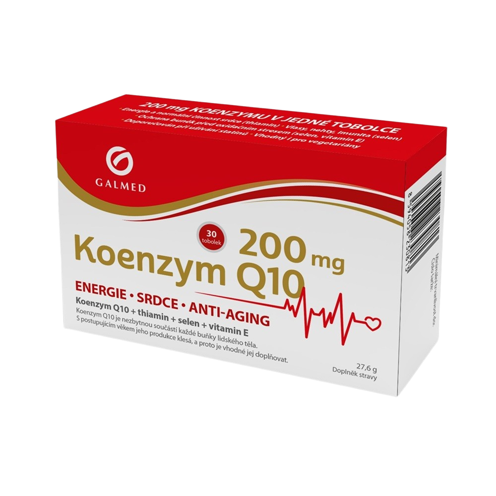 GALMED Koenzym Q10 200mg 30 tobolek