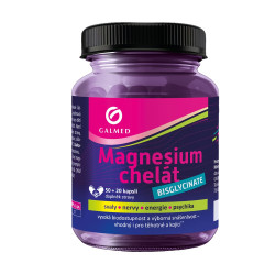 Galmed Magnesium chelát Bisglycinate 50+20 kapslí