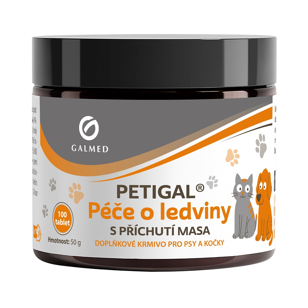 Galmed PETIGAL Péče o ledviny 100 tablet