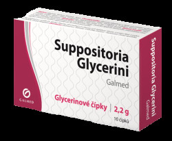 GALMED Suppositoria Glycerini čípky 10 x 2.2 g