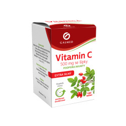 Galmed Vitamín C se šípky 500 mg 100 tablet
