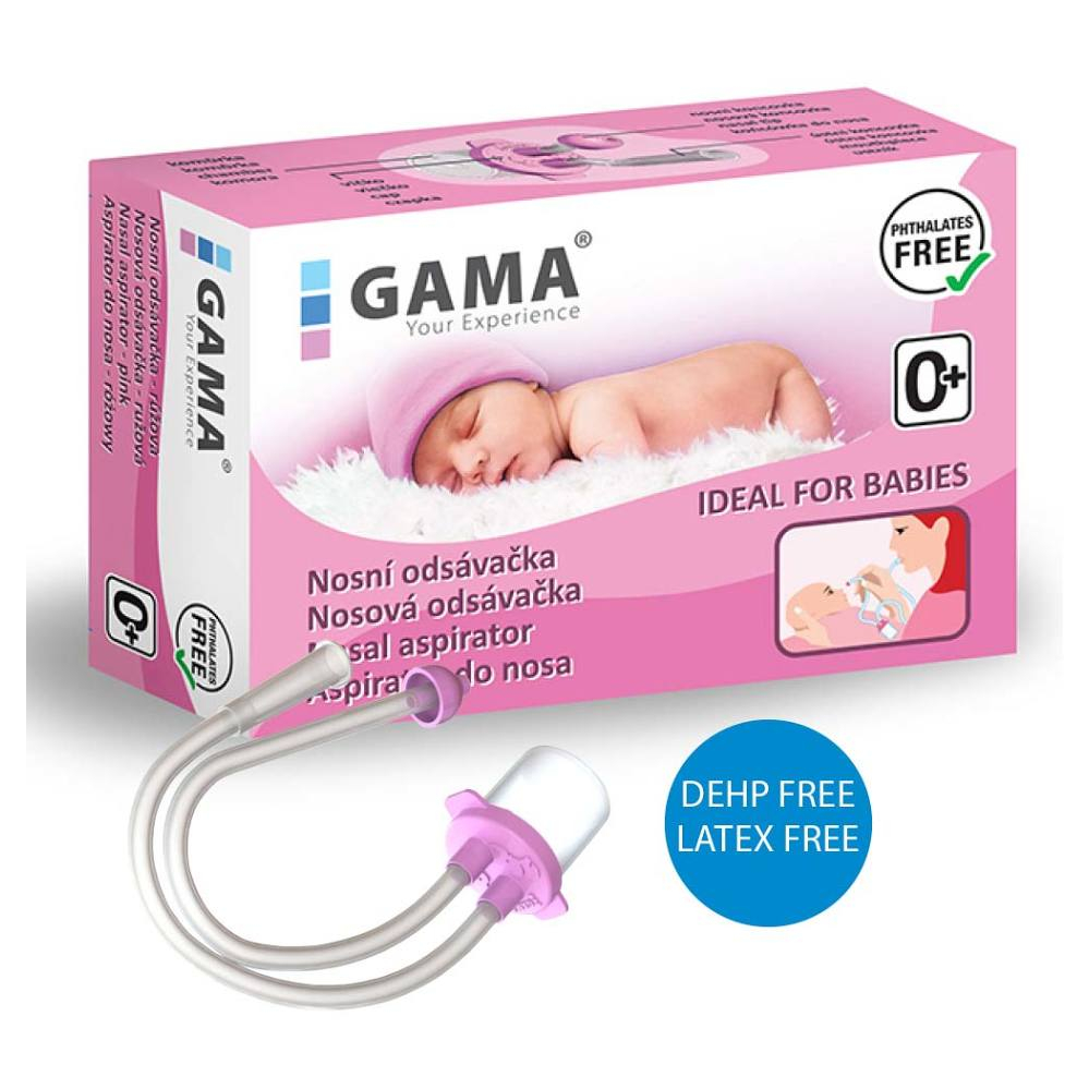 GAMA Nosní odsávačka - růžová