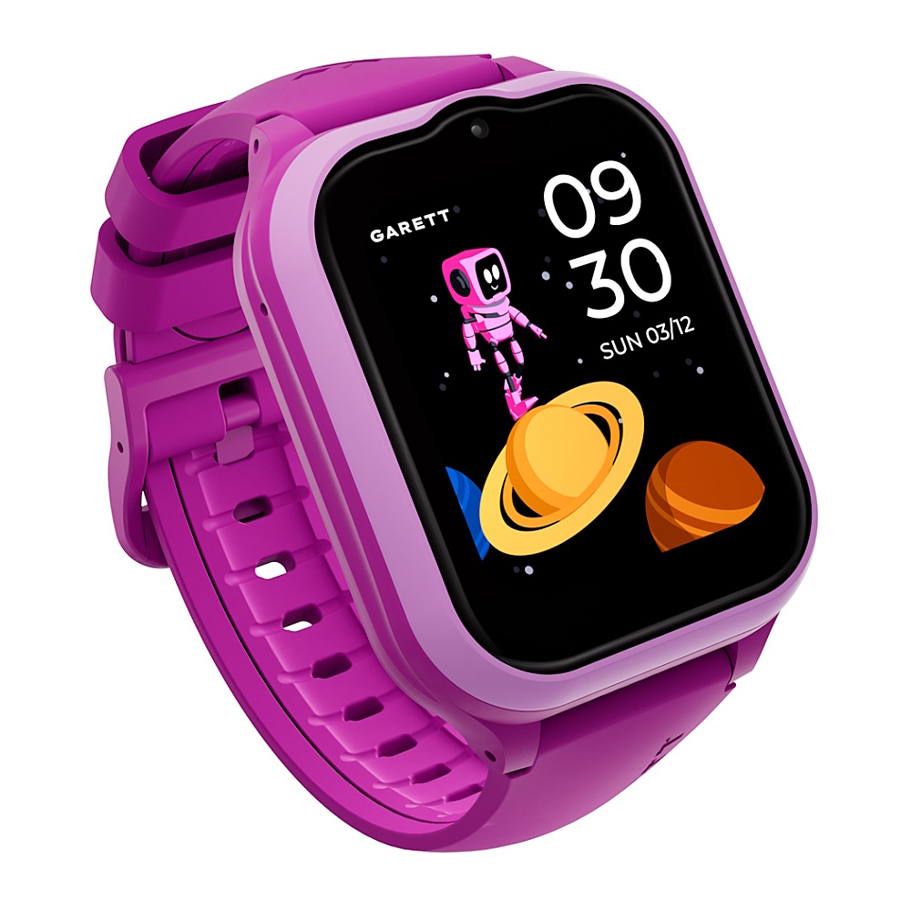GARETT Smartwatch kids eSIM 4G pink chytré hodinky, rozbalené