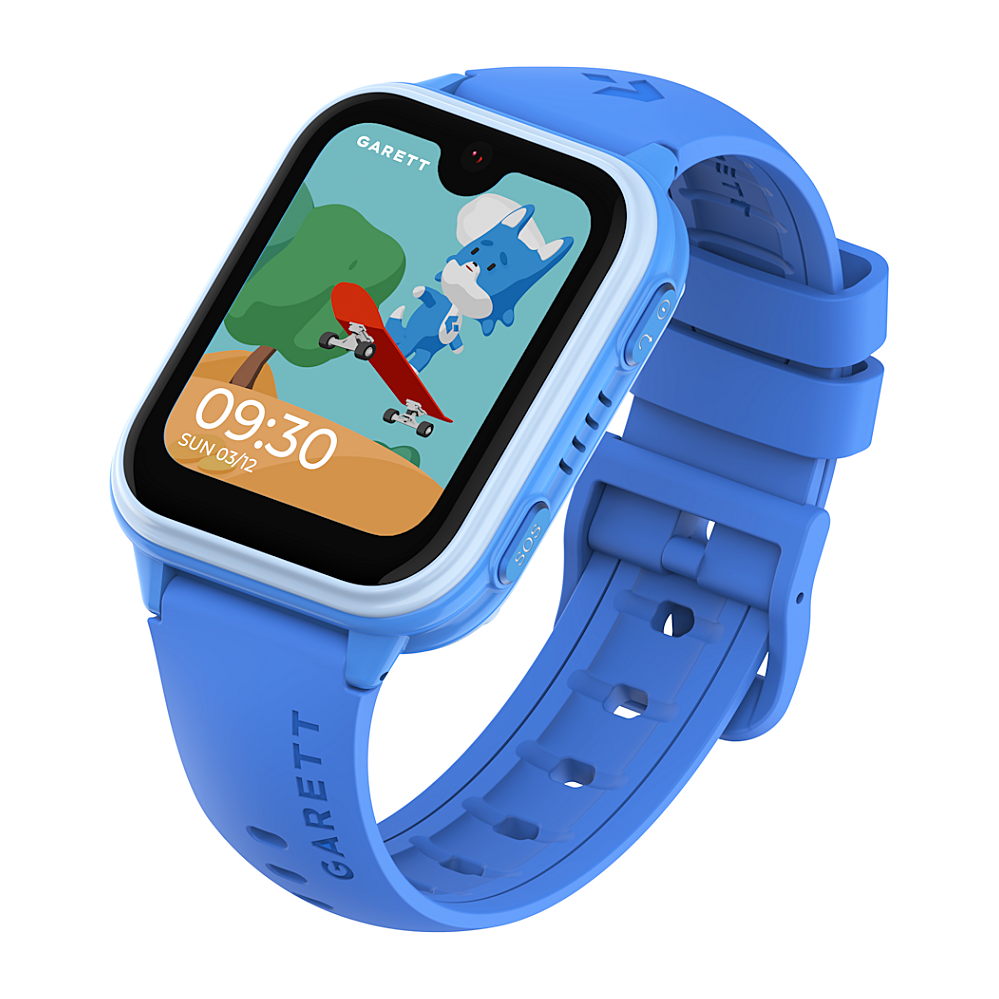GARETT Smartwatch kids vibe 4G amoled blue chytré hodinky