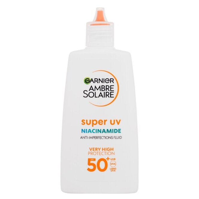 GARNIER Ambre Solaire Super UV Niacinamide SPF50+ Opalovací fluid  40 ml