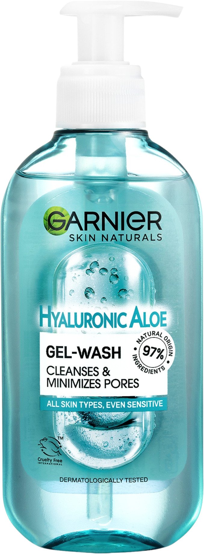 GARNIER Hyaluronic Aloe čistící gel 200 ml