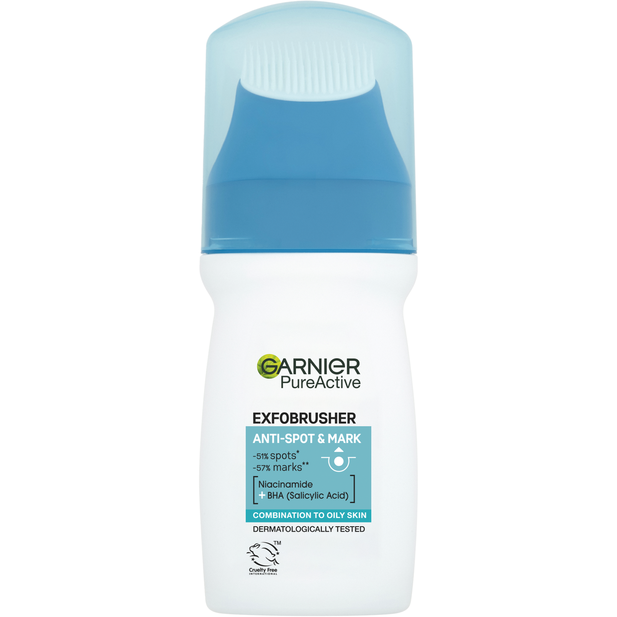 GARNIER Pure Active Čistící gel s kartáčkem proti akné 150 ml