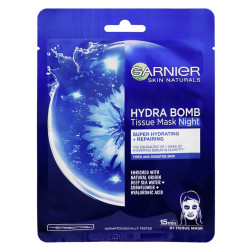 GARNIER Skin Naturals Hydra Bomb Textilní maska noční 28 g