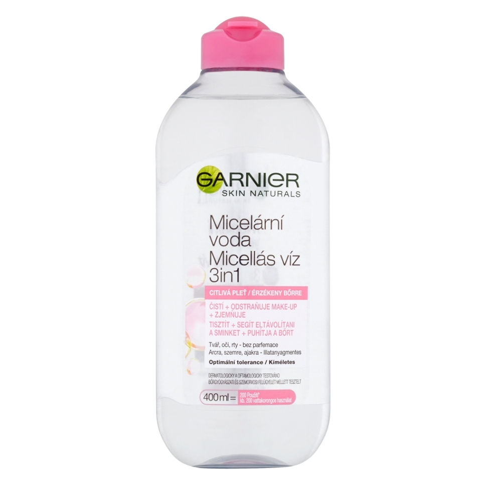 GARNIER Skin Naturals Micelární voda pro citlivou pleť 3v1 400 ml