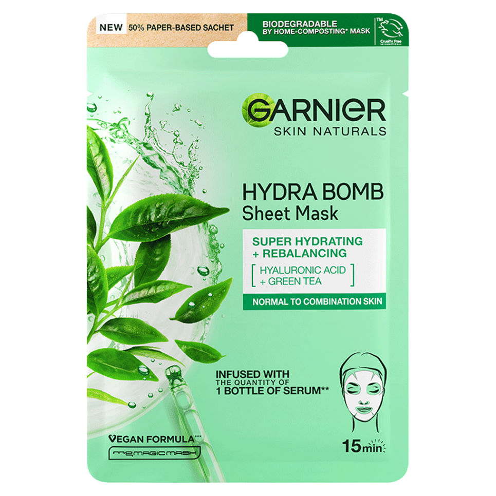 GARNIER Skin Naturals Textilní maska Moisture + Freshness 28 g