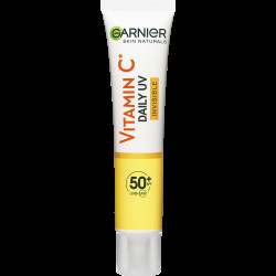 GARNIER Skin Naturals Vitamin C denní rozjasňující UV fluid SPF 50+ invisible, 40 ml