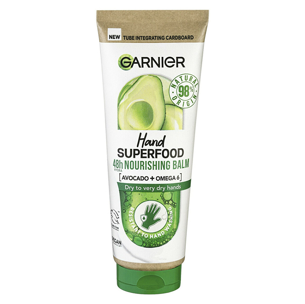 GARNIER Superfood Hydratační krém na ruce s avokádem 75 ml