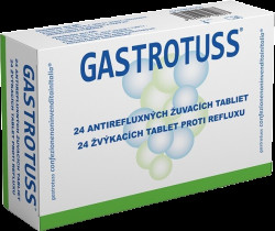 GASTROTUSS žvýkací tablety proti refluxu 24 tablet