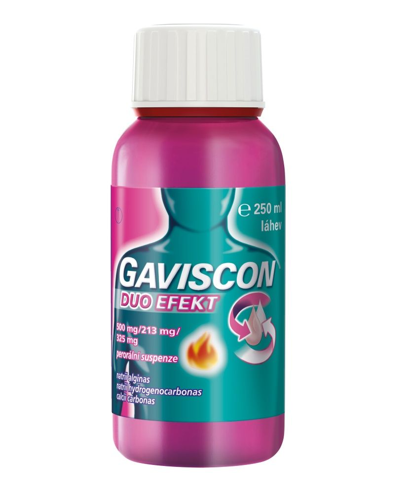 Gaviscon Duo Efekt perorální suspenze 250 ml