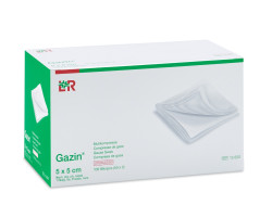 Gazin Gázová komprese hydrofilní sterilní 5 x 5 cm 100 ks