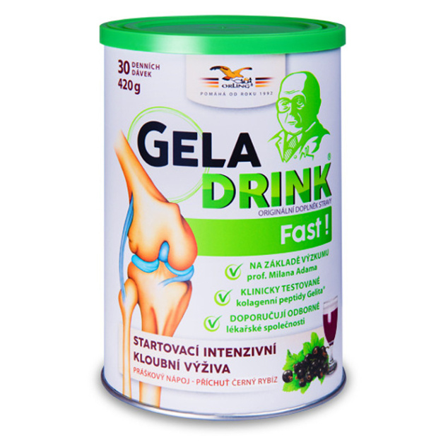 GELADRINK Fast nápoj černý rybíz 420 g
