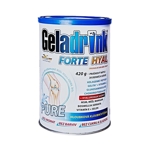 GELADRINK FORTE HYAL PURE práškový nápoj 420 g