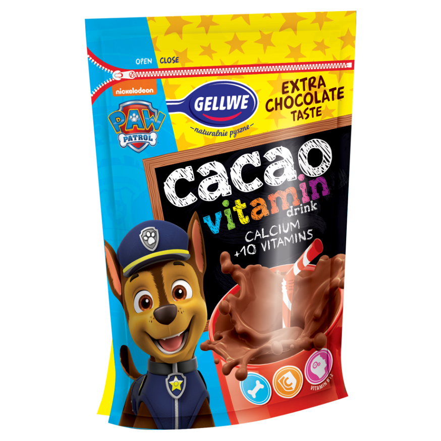 GELLWE Paw Patrol instantní kakaový nápoj 300 g