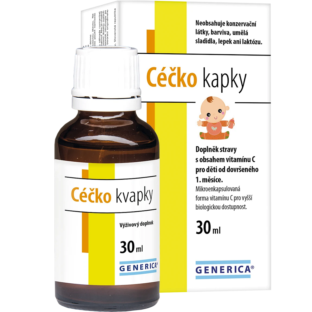 GENERICA Céčko kapky děti od 1 m+ 30 ml