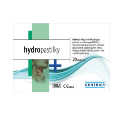 Generica hydropastilky máta bez cukru 20 ks