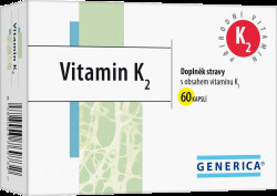 GENERICA Vitamin K2 60 kapslí