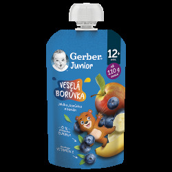 GERBER Junior kapsička veselá borůvka 110 g