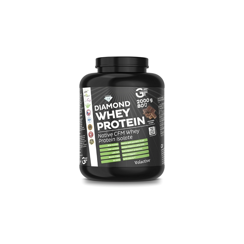 GF NUTRITION Diamond whey protein banana 2000 g