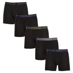 Gianvaglia 5PACK pánské boxerky černé (GVG-5014) XXL