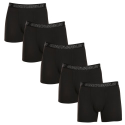 Gianvaglia 5PACK pánské boxerky černé (GVG-5015) XXL
