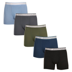 Gianvaglia 5PACK pánské boxerky vícebarevné (GVG-5013) L
