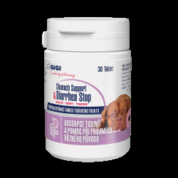 GIGI Stomach support & diarrhea stop pro velké psy 30 tablet